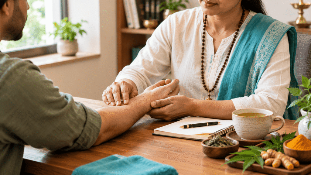Ayurvedic practitioner consultation for fungal infection ayurvedic treatment assessment